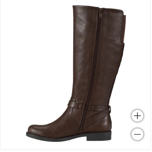 Brown Knee-High Riding Boots - Picture 3 of 3